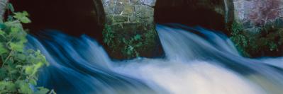 Water flowing through ducts